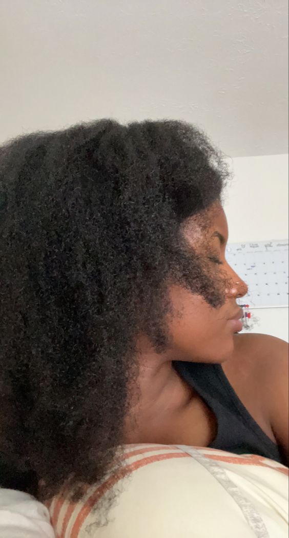 4c hair, Afro, black girl