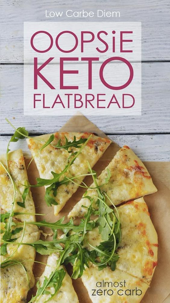 Easy Oopsie Flatbread