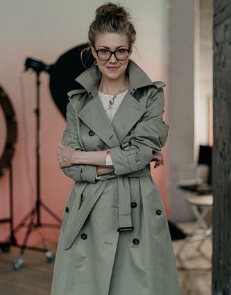 Классический тренч Burberry, выкройка №574