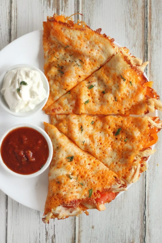 Keto Chicken Quesadilla
