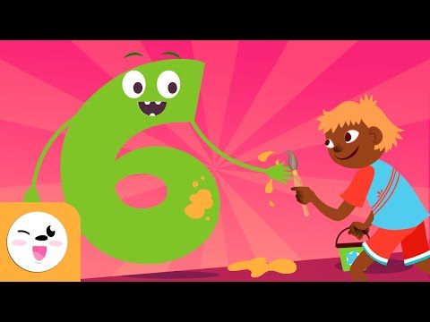 El Número 6 Aprende A Contar Los Números Del 1 Al 10 La Canción Del Número Seis Youtube Aprende A Contar Actividades De Aprendizaje Del Niño Canciones