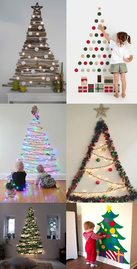 Ãrvores de Natal Criativas e diferentesÃrvores de Natal Criativas e diferentes
