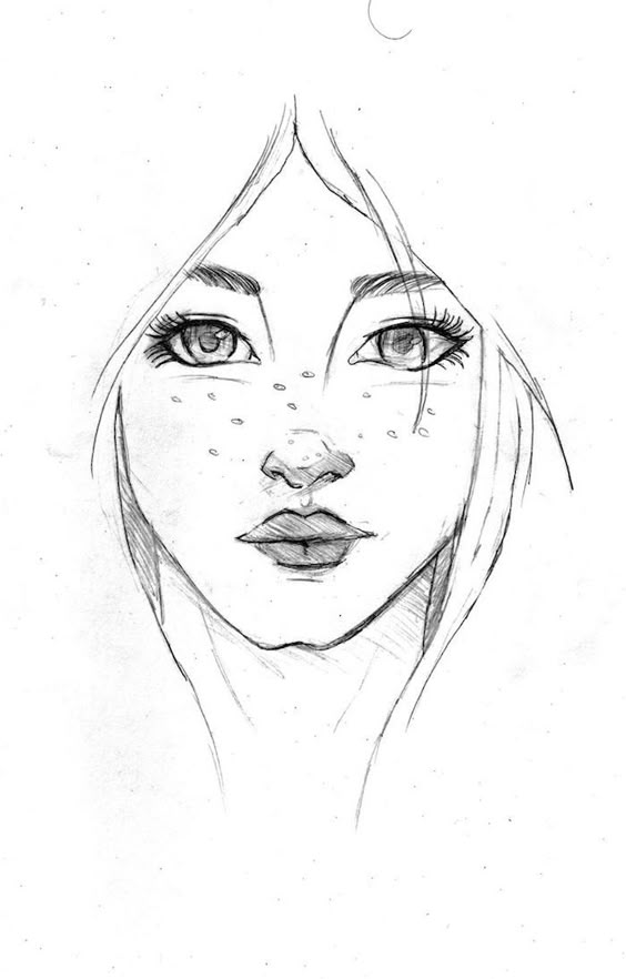 ▷ 1001 + techniques et idées comment dessiner un visage comme un pro