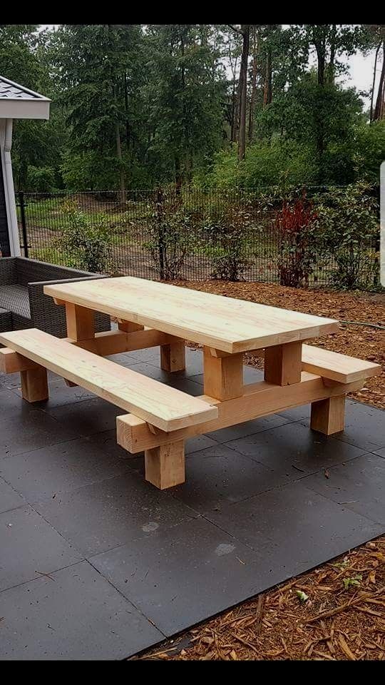 Outdoor Table Designs Diy Garden Furniture Rustic Wood Projects Picnic Plans Picnic Table, Outdoor Table Designs