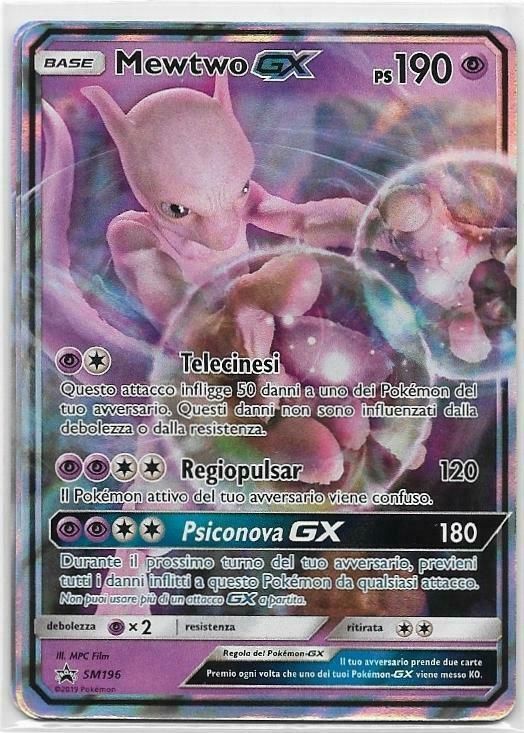 for Pokemon TCG Online Mewtwo GX Promo SM196