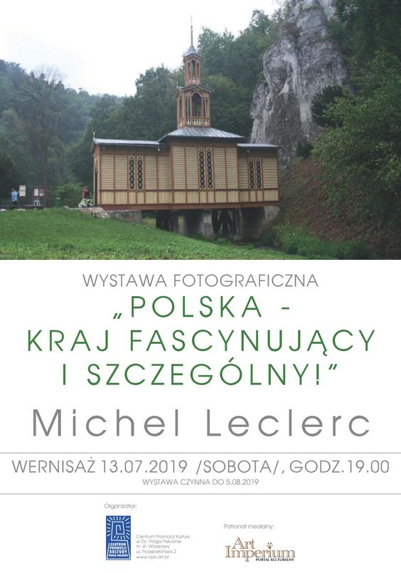 Michel LEclerc wystawa w Warszawie