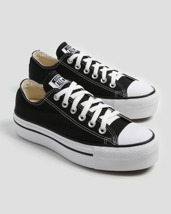 Tênis Converse All Star Chuck Taylor Flatform Preto | Tenis all star feminino, Tenis feminino tumblr, Sapatos
