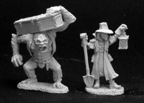 Undertaker Reaper Townsfolk Miniature 1
