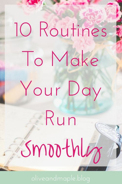 10 Routines To Make Your Day Run Smoothly | Routine, Daily Woman Daily Routine Lifetime Of Mother Business Lady