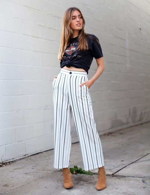 isabelle's cabinet About Me Striped Pants. Size m