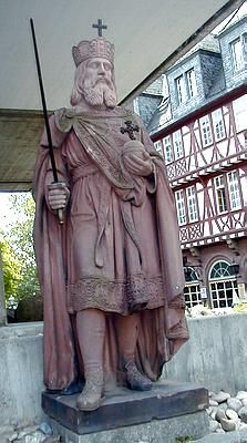 The Carolingian Dynasty - A Frankish noble family with origins in the Arnulfing and Pippinid clans of the 7th century AD. The name "Carolingian", derives from the Latinised name of Charles Martel: Carolus. The family consolidated its power in the late 7th century. By 751, the Merovingian dynasty which until then had ruled the Franks by right was deprived of this right with the consent of the Papacy and the aristocracy and a Carolingian, Pepin the Short, was crowned King of the Franks.
