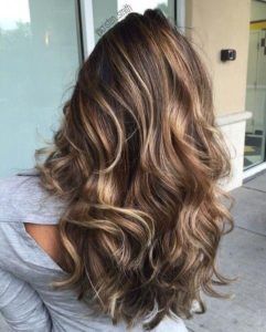 caramel highlights