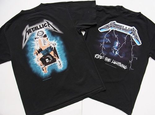 90s 00s METALLICA メタリカ RIDE THE LIGHTNING ヴィンテージTシャツ ショッピング超安い 90s ビンテージ METALLICA バンドTシャツ メタリカ Tシャツ/カットソー(半袖/袖なし)