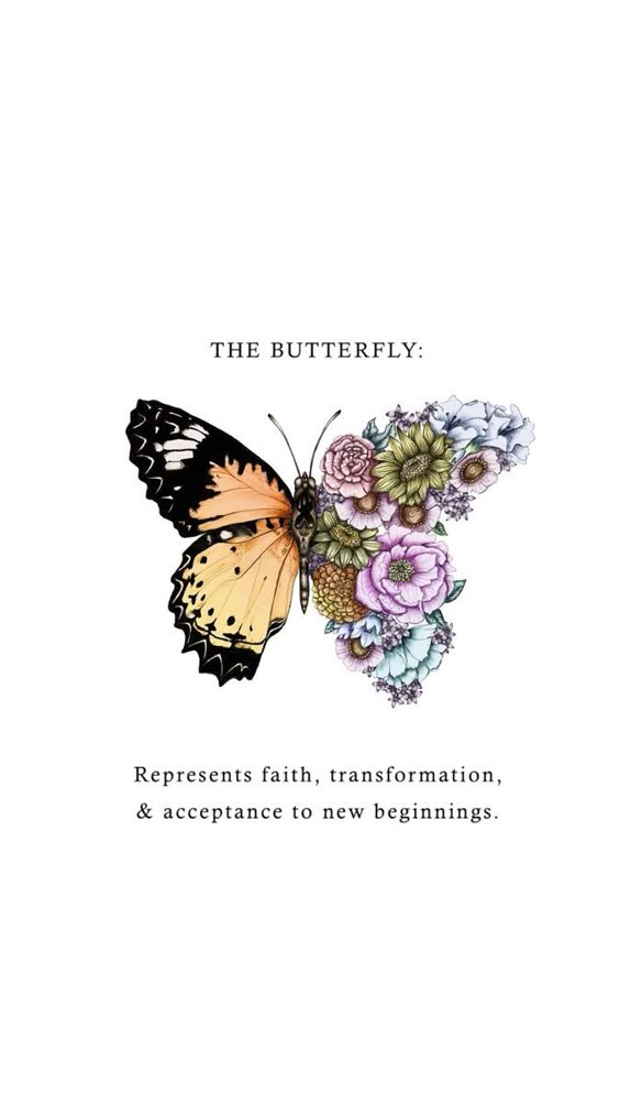Pin by Katherine 🦋 on A e s t h e t i c | Butterfly wallpaper, New beginning tattoo, Cute wallpapers