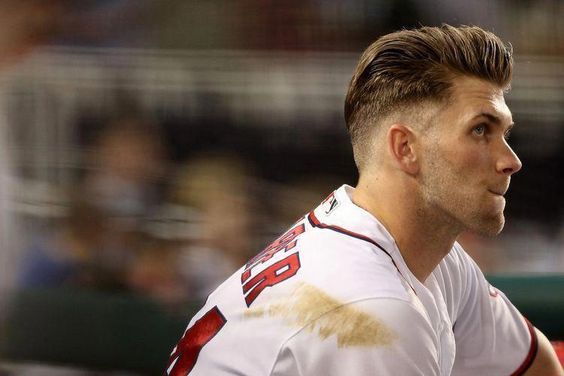 bryce harper haircut