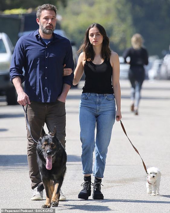 Ben Affleck looks like lovestruck teen on stroll with Ana de Armas