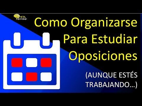 Como Organizarse Para Estudiar Oposiciones 4 Pasos Para Un Plan De Estudio Pdf Descargable Estudiar Oposiciones Como Organizarse Para Estudiar Oposicion