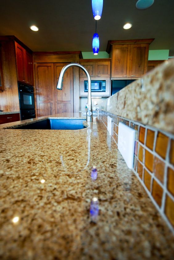 Caesarstone in Chocolate Truffle for our kitchen