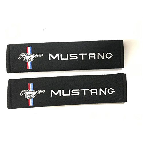 Benz Strap Covers Cushion Long 13INCH Pair with Car Logo ACGOING Car Seat Belt Shoulder Pads