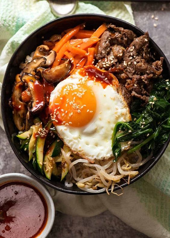 Bibimbap! (Korean Rice Bowl)