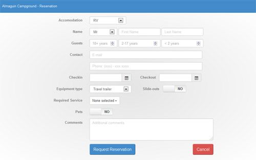 Bootstrap Campsite Registration Form WebApp Pinterest - enrollment form format Bootstrap Campsite Registration Form WebApp Pinterest - enrollment form format
