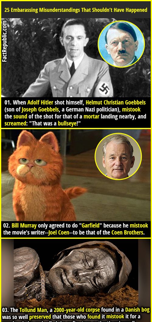 25 Embarassing Misunderstandings That Never Should Have Happened