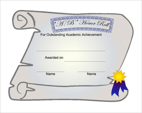 9+ Printable Honor Roll Certificate Templates u2013 Free Word, PDF - free resume pdf 9+ Printable Honor Roll Certificate Templates u2013 Free Word, PDF - free resume pdf