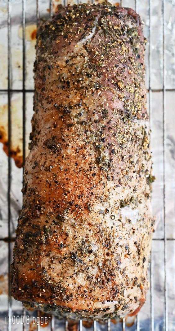 The Ultimate Pork Loin Roast with Mushroom Sauce - Craving Tasty
