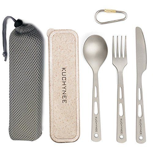 Outdoor Camping Tableware Titanium Alloy Chopsticks For Hiking Traveling U/_ti