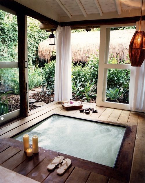 Outdoor Jacuzzi Ideas Designs Pros And Cons A Complete Guide Indoor Hot Tub Dream House Home