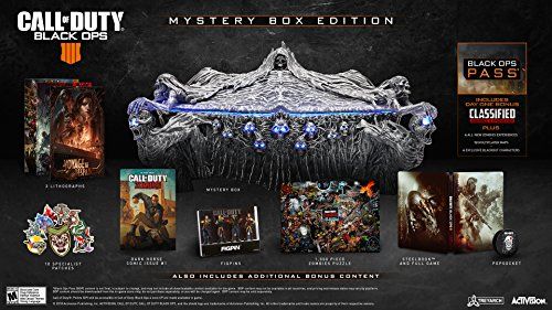 Call Of Duty Black Ops 4 Ps4 Mystery Box Edition Activ Https Www Dp B07fp9rbpb Ref Cm Sw R Pi Awdb Call Of Duty Black Black Ops Black Ops 4