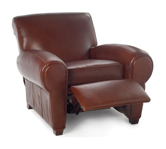 Manhattan Leather Recliner Brown Sofa Furniture Chair Brown Leather Recliner Chair, Manhattan Leather Recliner Sofa