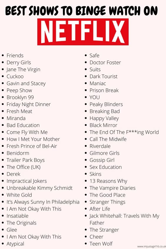 Best Shows To Binge Watch On Netflix