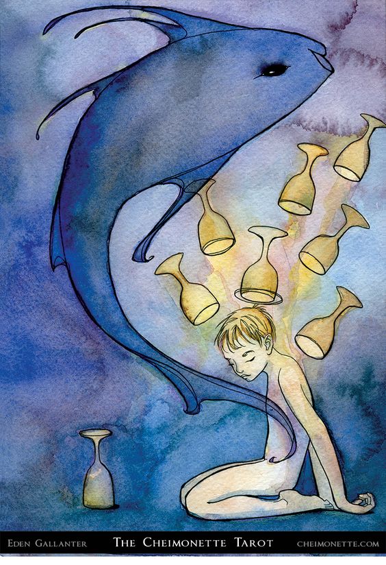 Eight of Cups - Cheimonette Tarot