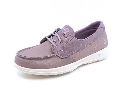 Details About Skechers Women S Casual Comfort Boat Shoes Go Walk