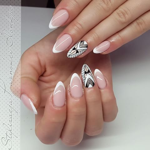 Paznokcie W Stylu Boho 20 Modnych Inspiracji Na Nietuzinkowy Manicure Nails Sculpted Nails French Nails