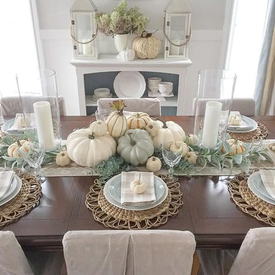 15 Best Fall Dining Table Decor Ideas You Can Copy This Season