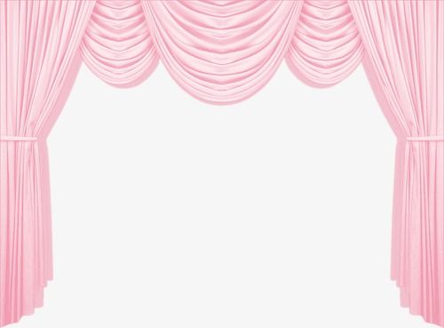 Pink Curtains Curtain Heart Png Transpa Clipart Pink Curtains Curtain Heart