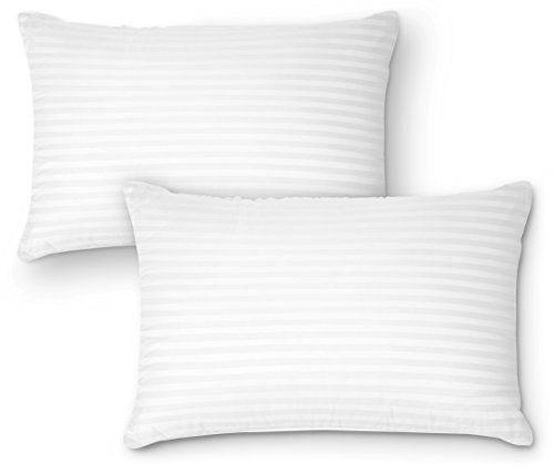 Beckham Hotel Collection Bed Pillows for Sleeping - Queen size, Set of 2 - Cooling, Luxury Gel Pillow for Back, Stomach or Side Sleepers