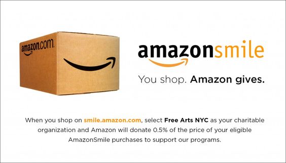 Be Sure To Support Free Arts Nyc On Amazon Smile Free Art