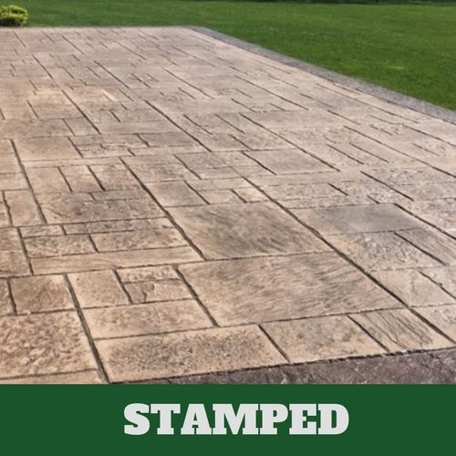 Stamped Concrete Patio Cost Norwalk C In 2021 Designs Stamped Concrete Patio Designs, Stenciled Concrete Patio Cost
