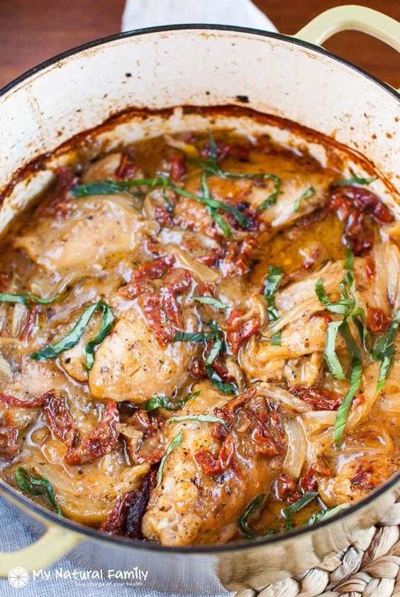 Creamy Sun-Dried Tomato Clean Eating Chicken Recipe