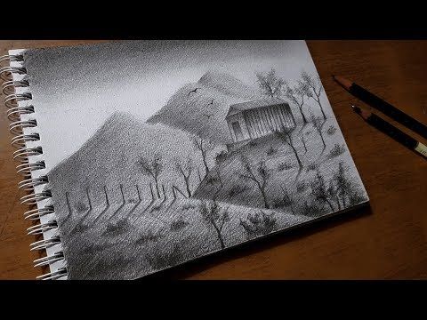 Cómo Dibujar Un Paisaje Sencillo A Lápiz Paso A Paso Youtube Curso De Dibujo Online Consejos De Dibujo Paisaje A Lapiz