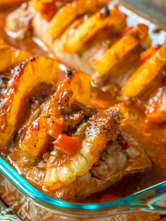 Hawaiian Pineapple Pork Loin