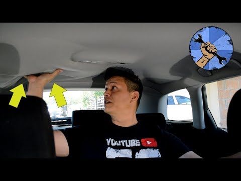 Como Reparar El Cielo Caido De Un Auto Completo Youtube Autos Reparar Como Tapizar