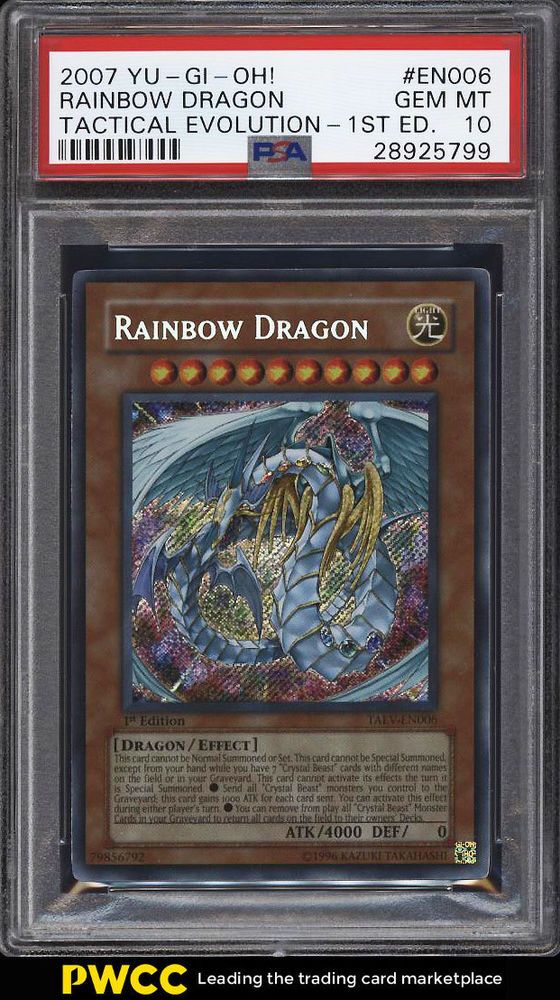Rainbow Dragon 2007 Yu-Gi-Oh Toy Collectible Tin