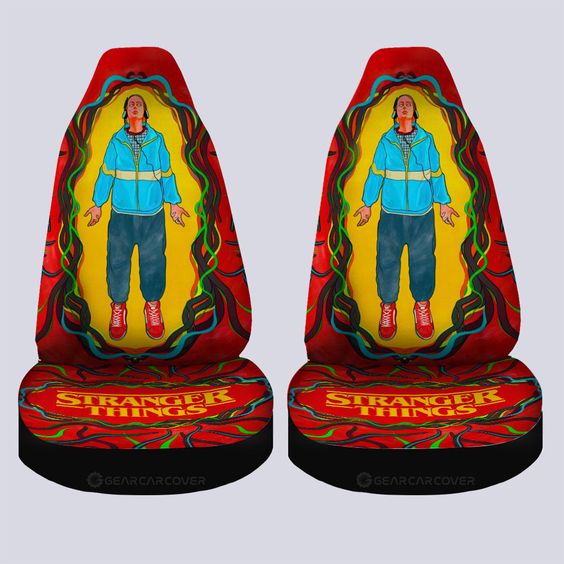 Max Car Seat Covers Custom Stranger Things Car Accessories - Gearcarcover - 1