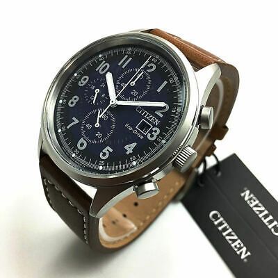 Men Watch Brown leather strap watch Watches for men Brown