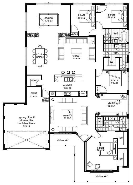 Modest Country House Plans Simple Home Plans Don Gardner In 2020 House Plans Country Style House Plans Basement Floor Plans