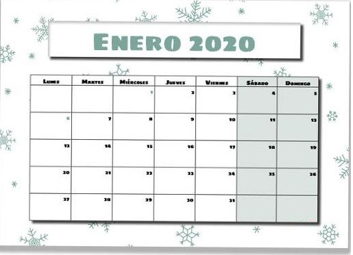 Calendario Enero 2020 Para Imprimir Lista De Tareas Celldwellertribe Com Calendario Enero Calendario Organizadores De Tareas calendario lista tareas